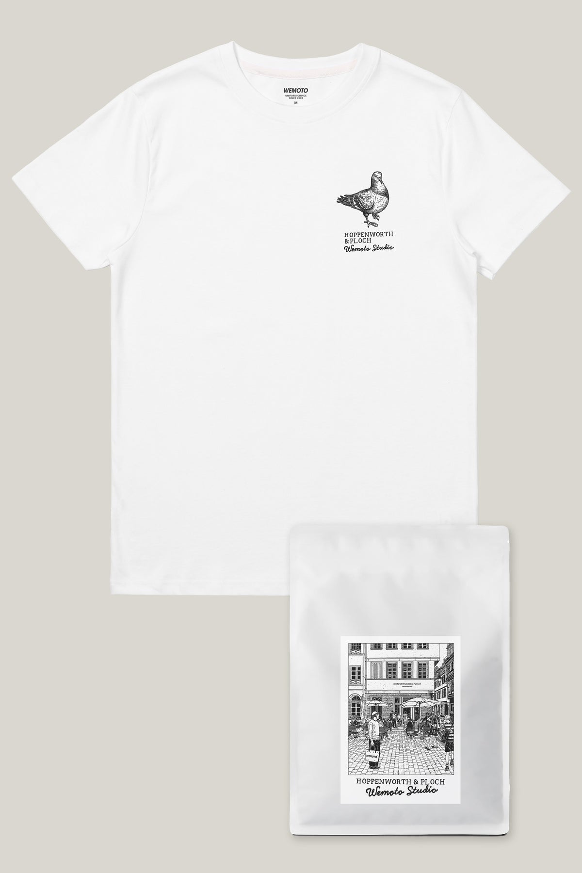 Wemoto X Hoppenworth &amp; Ploch - T-Shirt and Coffee