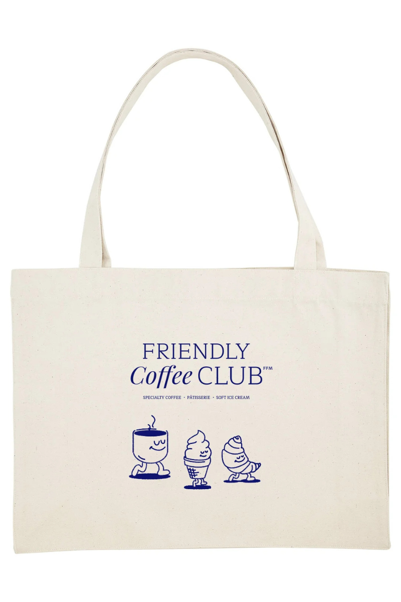 friendly coffee club Tote Bag