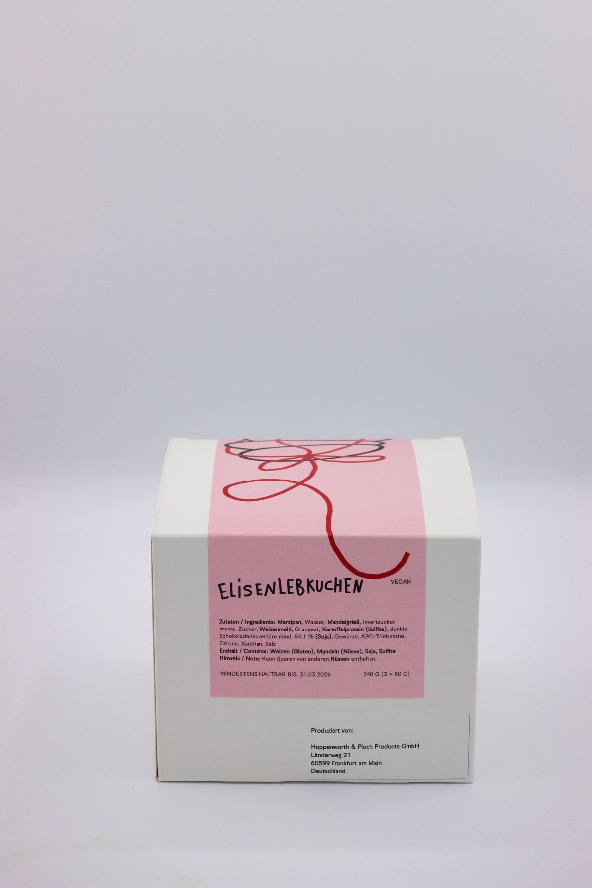 Elisenlebkuchen (3 Stück)