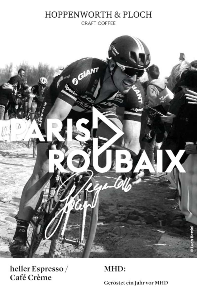 John Degenkolb Kaffee Etikett