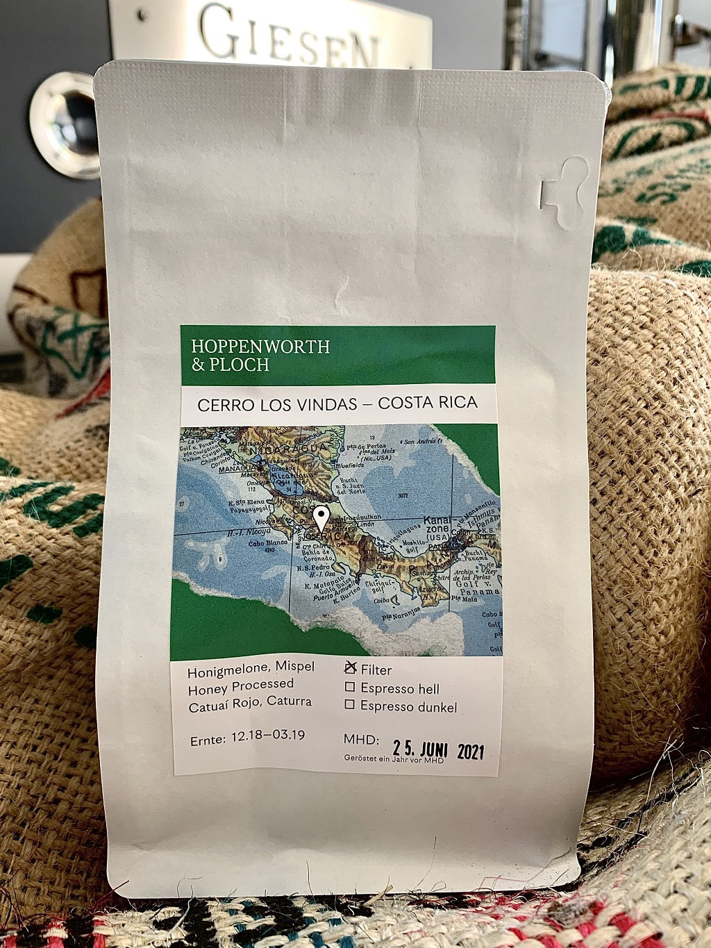 Cerro Los Vindas - Costa Rica Kaffee